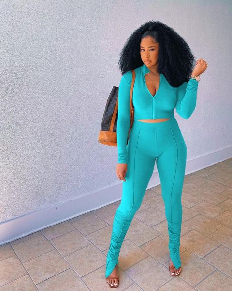 women's two piece pants ladies sports suit fashion long-sleeved with pleated trousers two-piece casual jogging solid color slim fit, White
women's two piece pants ladies sports suit fashion long-sleeved with pleated trousers two-piece casual jogging solid color slim fit, White