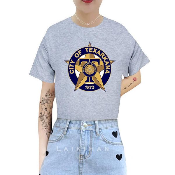 women's t-shirt city of texarkana texas t shirt women short sleeved simple tee womens for female shirts, White
women's t-shirt city of texarkana texas t shirt women short sleeved simple tee womens for female shirts, White