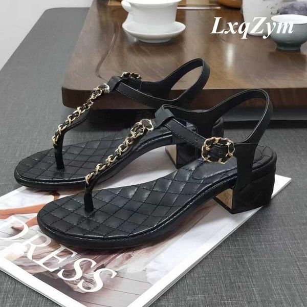 sandals summer sheepskin women metal chain decor ladies gladiator buckle strap female, Black
sandals summer sheepskin women metal chain decor ladies gladiator buckle strap female, Black
