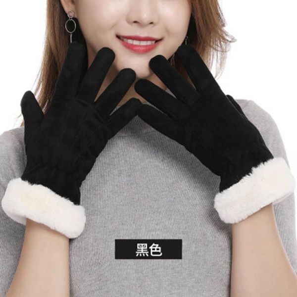 five fingers gloves women' suede plus velvet full finger touch screen winter warm driving ski riding windproof e6, Blue;gray
five fingers gloves women' suede plus velvet full finger touch screen winter warm driving ski riding windproof e6, Blue;gray