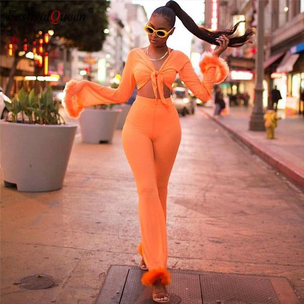 summer see through tracksuit 4 womens tracksuits piece set halter bra panty long sleeve crop fluffy flare pants, Gray
summer see through tracksuit 4 womens tracksuits piece set halter bra panty long sleeve crop fluffy flare pants, Gray