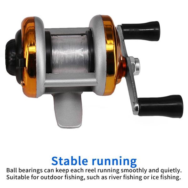 baitcasting reels easy to use non-slip handle fishing reel spinning 1.0:1 speed ratio high metal spool wheel for ice carp
baitcasting reels easy to use non-slip handle fishing reel spinning 1.0:1 speed ratio high metal spool wheel for ice carp
