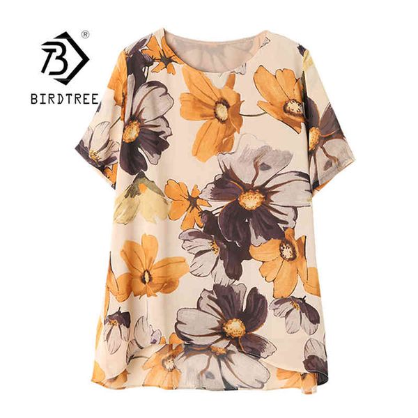 women summer chiffon blouses plus size and short sleeve o neck printing casual loose shirts lady new t12801x 210419, White
women summer chiffon blouses plus size and short sleeve o neck printing casual loose shirts lady new t12801x 210419, White
