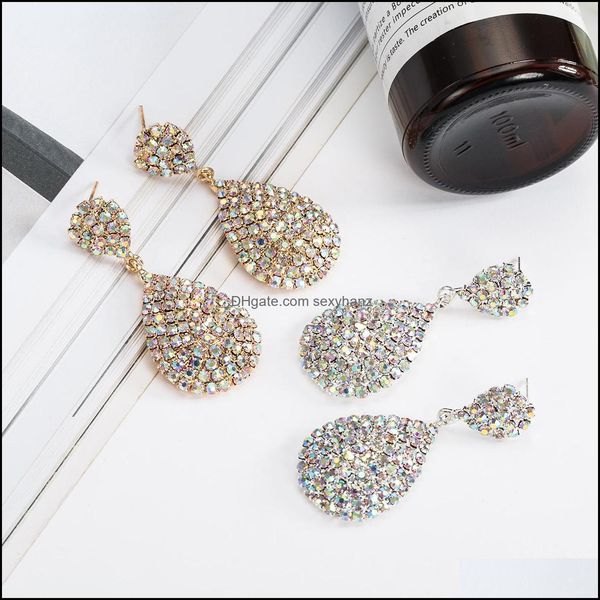 dangle & chandelier earrings jewelry s2242 fashion water drop stud earring fl diamond rhinstone earings delivery 2021 3rpma, Silver
dangle & chandelier earrings jewelry s2242 fashion water drop stud earring fl diamond rhinstone earings delivery 2021 3rpma, Silver
