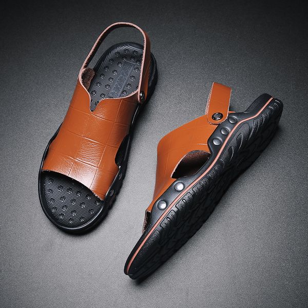 oversized summer cross-border sandals 2021 mens large size 48 breathable casual trend two-user outdoor beach sandal code:40hd-1998, Black
oversized summer cross-border sandals 2021 mens large size 48 breathable casual trend two-user outdoor beach sandal code:40hd-1998, Black