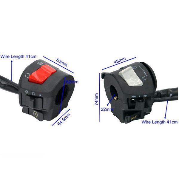 handlebars 22mm motorcycle handle bar left right switches horn turn signal headlight electric start handlebar controller switch
handlebars 22mm motorcycle handle bar left right switches horn turn signal headlight electric start handlebar controller switch