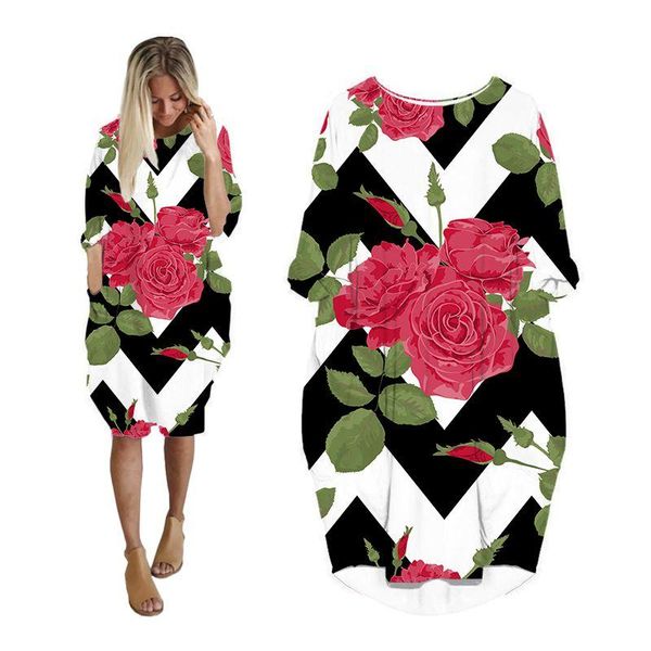 casual dresses midi dress shirts woman flower 3d print fashion harajuku long sleeve womens batwing pocket plus size punk clothes, Black;gray
casual dresses midi dress shirts woman flower 3d print fashion harajuku long sleeve womens batwing pocket plus size punk clothes, Black;gray