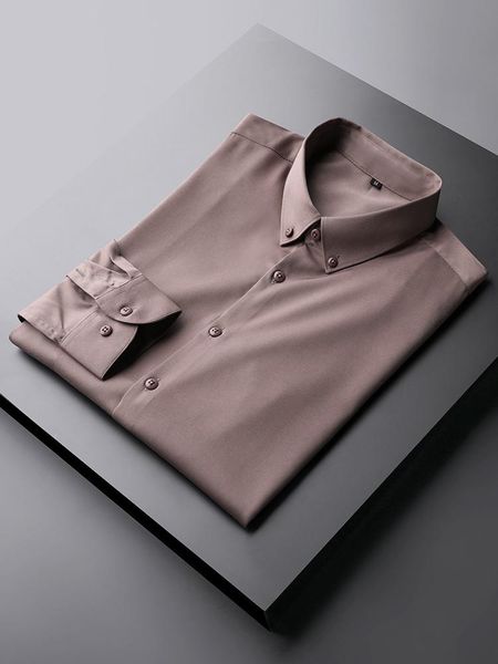men's casual shirts spring 2022 summer business dress shirt men fashion slim fit long sleeve solid mens working office wear a158, White;black
men's casual shirts spring 2022 summer business dress shirt men fashion slim fit long sleeve solid mens working office wear a158, White;black