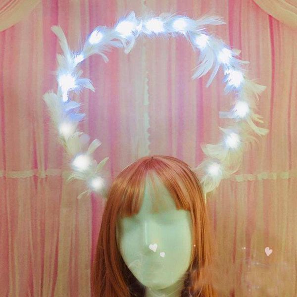 party decoration flashing light lolita headband goddess white feathers halo crown gorgeous glowing angel wreath hairband birthday gift
party decoration flashing light lolita headband goddess white feathers halo crown gorgeous glowing angel wreath hairband birthday gift