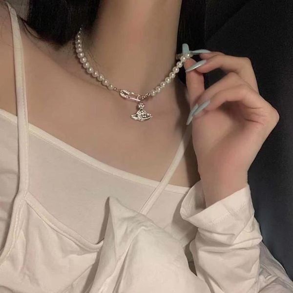 chokers fflacell french elegant retro rhinestone pin planet european and american temperament pearl clavicle necklace, Golden;silver
chokers fflacell french elegant retro rhinestone pin planet european and american temperament pearl clavicle necklace, Golden;silver