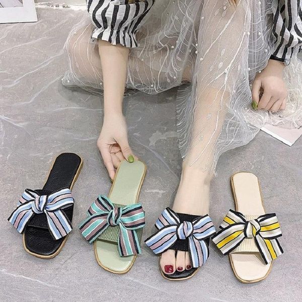 summer women's sandals open toe slippers flat shoes outdoor bow fashion solid color plus size 43, Black
summer women's sandals open toe slippers flat shoes outdoor bow fashion solid color plus size 43, Black