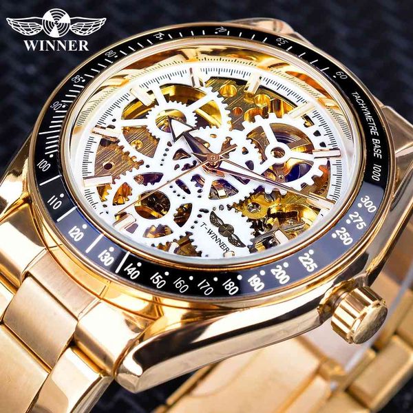 winner white gold steampunk design lightweight hands waterproof men automatic watches brand luxury sports clock male, Slivery;brown
winner white gold steampunk design lightweight hands waterproof men automatic watches brand luxury sports clock male, Slivery;brown