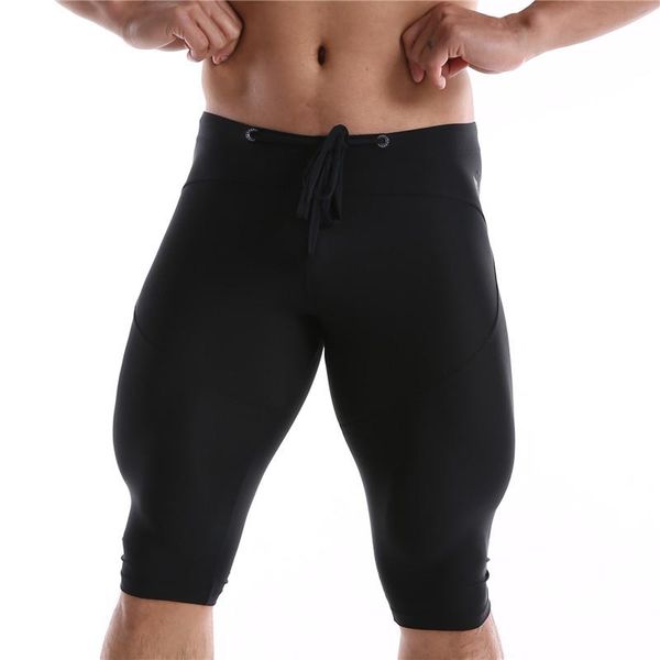 men's shorts men tight sports casual ice silk knee length solid color nylon elastic waist mid short cycling skinny, White;black
men's shorts men tight sports casual ice silk knee length solid color nylon elastic waist mid short cycling skinny, White;black