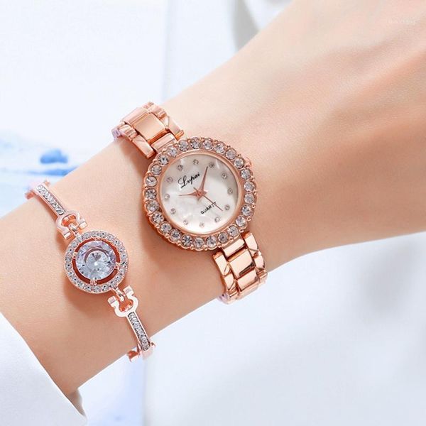 wristwatches 2pcs/set luxury women bracelet quartz watches fashion ladies dress alloy mesh band clock relogio feminino gift, Slivery;brown
wristwatches 2pcs/set luxury women bracelet quartz watches fashion ladies dress alloy mesh band clock relogio feminino gift, Slivery;brown
