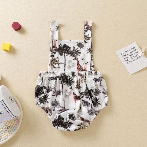 rompers born infant baby boys girls bodysuits summer button cartoon aninal print jumpsuits casual sleeveless backless outfits clothes, Blue
rompers born infant baby boys girls bodysuits summer button cartoon aninal print jumpsuits casual sleeveless backless outfits clothes, Blue
