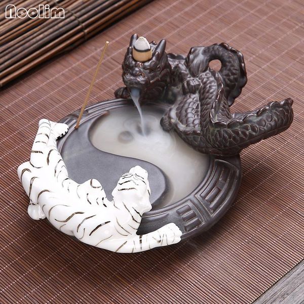 fragrance lamps dragon and white tiger backflow incense burner feng shui figure creative fish stick holder home decor + 20pcs cones
fragrance lamps dragon and white tiger backflow incense burner feng shui figure creative fish stick holder home decor + 20pcs cones
