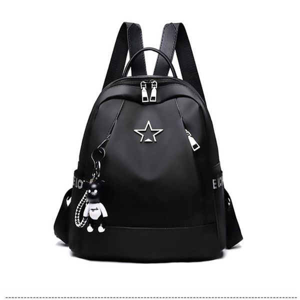 women's backpack pu leather travel shoulder bag girl multifunctional small school for women black bags
women's backpack pu leather travel shoulder bag girl multifunctional small school for women black bags