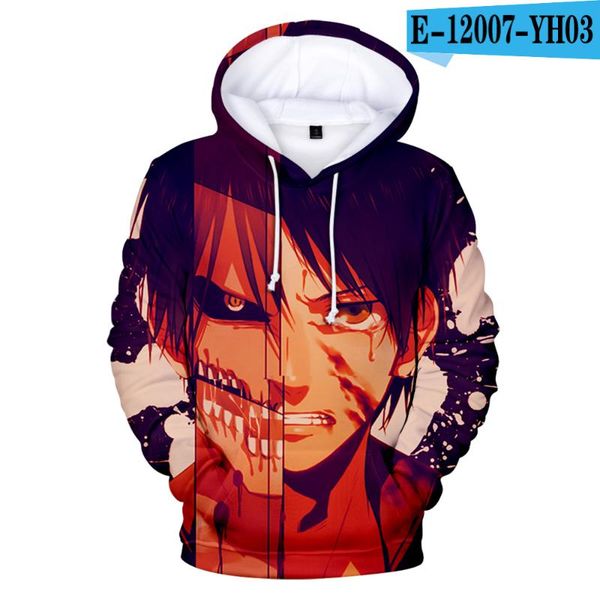 men's hoodies & sweatshirts est attack on titan 3d men/women/kids oversized autumn winter hoody casual clothing, Black
men's hoodies & sweatshirts est attack on titan 3d men/women/kids oversized autumn winter hoody casual clothing, Black