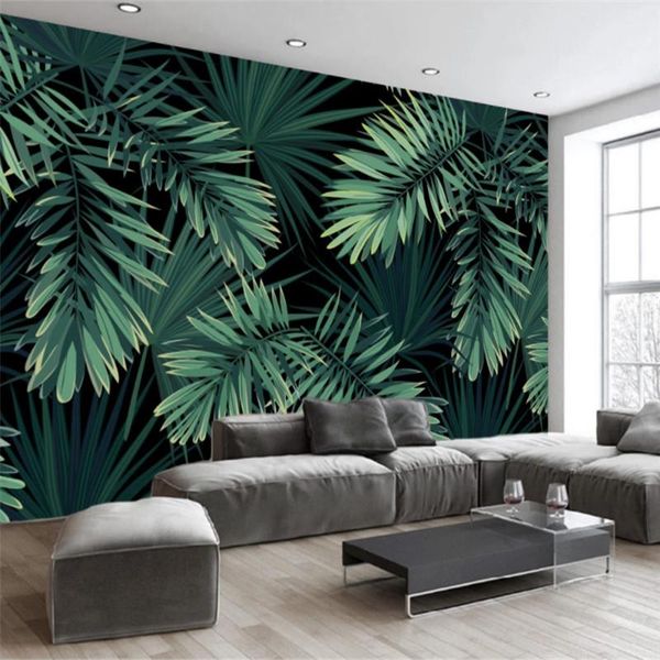 wallpapers hand painted tropical rain forest banana leaves background mural 3d po living room bedroom wall papers home decor
wallpapers hand painted tropical rain forest banana leaves background mural 3d po living room bedroom wall papers home decor