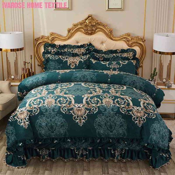 velvet plush shaggy duvet quilted bedspread king size 4/6pcs luxury soft warm bedding set comforter cover
velvet plush shaggy duvet quilted bedspread king size 4/6pcs luxury soft warm bedding set comforter cover