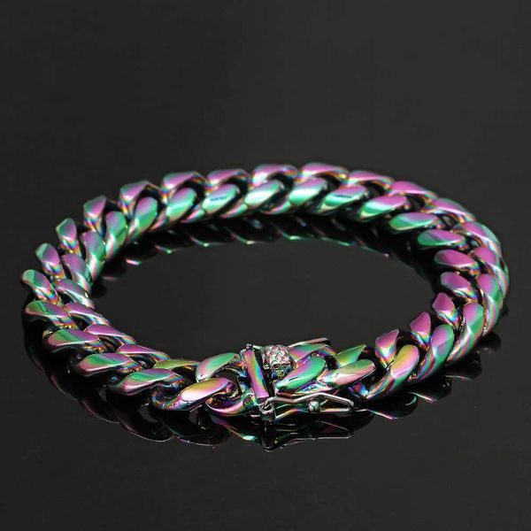 factory sholesale hip 10mm stainless cuban chain titanium steel encryption bracelet real gold electroplating personalized hip hop jewelry po
factory sholesale hip 10mm stainless cuban chain titanium steel encryption bracelet real gold electroplating personalized hip hop jewelry po