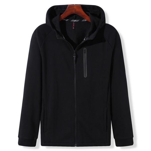 autumn winter sport hoodies for men running sportswear with front zipper pocket black gray training joggers clothes windproof jackets, Black;red
autumn winter sport hoodies for men running sportswear with front zipper pocket black gray training joggers clothes windproof jackets, Black;red
