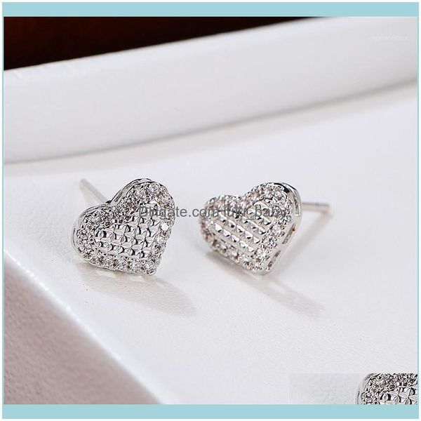 stud jewelrystud minimalist female white crystal stone earrings rose gold sier color cute heart small wedding for women1 drop delivery 2021, Golden;silver
stud jewelrystud minimalist female white crystal stone earrings rose gold sier color cute heart small wedding for women1 drop delivery 2021, Golden;silver