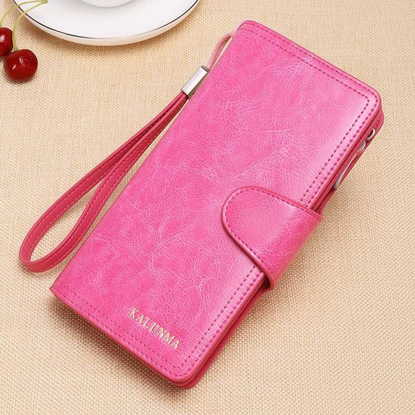 wallets woman woman's wallet double color oil wax cowhide retro large capacity zipper leather, Red;black
wallets woman woman's wallet double color oil wax cowhide retro large capacity zipper leather, Red;black
