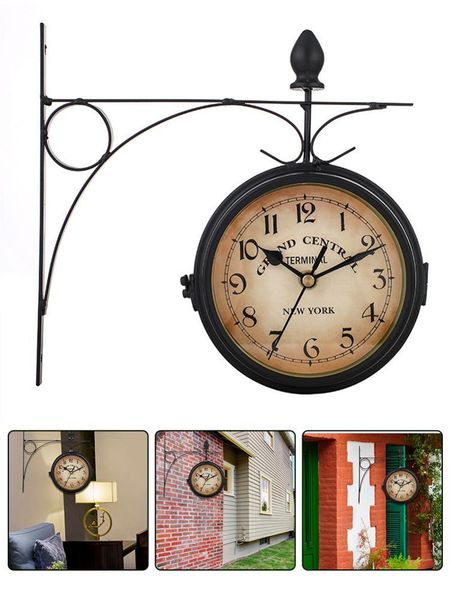 wall clocks doublesided clock hanging retro double sided battery powered metal mount vintage garden coffee bar decoration round station
wall clocks doublesided clock hanging retro double sided battery powered metal mount vintage garden coffee bar decoration round station