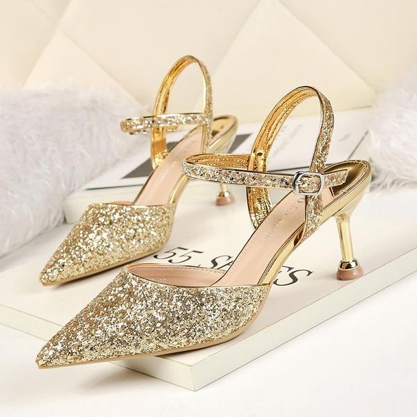 women summer 6cm high heels burgundy sandals lady fetish luxury gold sequin glitter pumps rivet valentine slingback shoes, Black
women summer 6cm high heels burgundy sandals lady fetish luxury gold sequin glitter pumps rivet valentine slingback shoes, Black