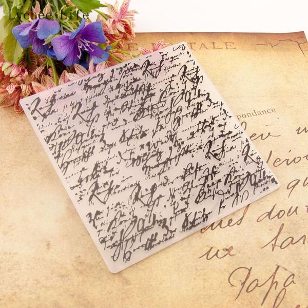 craft tools lychee life letter plastic embossing folders stencils 15x15cm for card making scrapbooking diy po handmade crafts
craft tools lychee life letter plastic embossing folders stencils 15x15cm for card making scrapbooking diy po handmade crafts