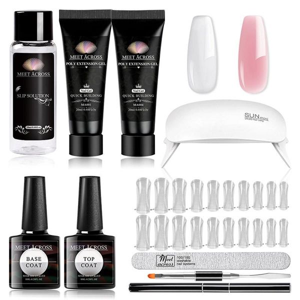 nail art kits meet across 9pcs poly uv gel set clear varnish polish kit quick building for nails extensions hard
nail art kits meet across 9pcs poly uv gel set clear varnish polish kit quick building for nails extensions hard