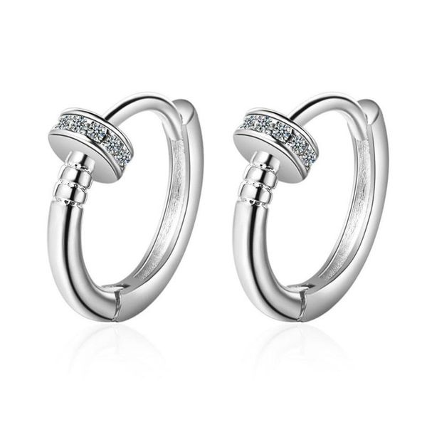 hoop & huggie kofsac fashion micro-inlaid zircon earrings for women jewelry 925 sterling silver lady engagement accessories, Golden;silver
hoop & huggie kofsac fashion micro-inlaid zircon earrings for women jewelry 925 sterling silver lady engagement accessories, Golden;silver