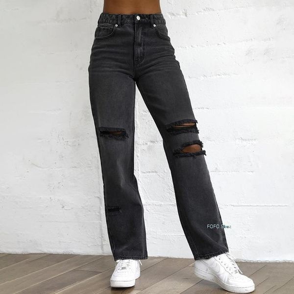 women's jeans black ripped straight leg for women fashion tassel loose y2k streetwear baggy jean pants mom casual wash vintage trousers, Blue
women's jeans black ripped straight leg for women fashion tassel loose y2k streetwear baggy jean pants mom casual wash vintage trousers, Blue