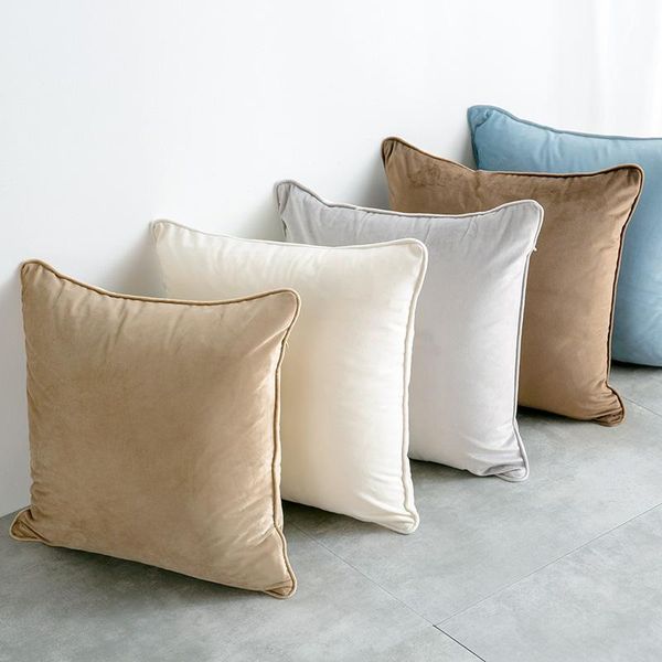 50x30/45x45/50x50/60x60cm plain color velvet cushion cover binding pillowcase plush pillow backrest lumbar case cushion/decorative
50x30/45x45/50x50/60x60cm plain color velvet cushion cover binding pillowcase plush pillow backrest lumbar case cushion/decorative