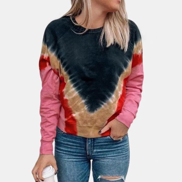women's hoodies & sweatshirts feitong harajuku sweatshirt women tie-dye causal pullover long sleeve o neck female clothes streetwear, Black
women's hoodies & sweatshirts feitong harajuku sweatshirt women tie-dye causal pullover long sleeve o neck female clothes streetwear, Black