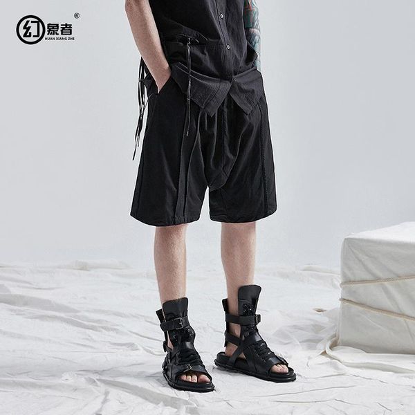 men's clothing hair stylist gd fashion original street low crotch cross trousers harem pants plus size costumes 27-44 shorts, White;black
men's clothing hair stylist gd fashion original street low crotch cross trousers harem pants plus size costumes 27-44 shorts, White;black