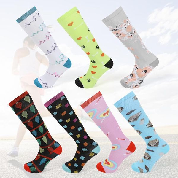 men's socks running men women compression funny animal cat dog prints outdoor cycling long pressure stockings high, Black
men's socks running men women compression funny animal cat dog prints outdoor cycling long pressure stockings high, Black