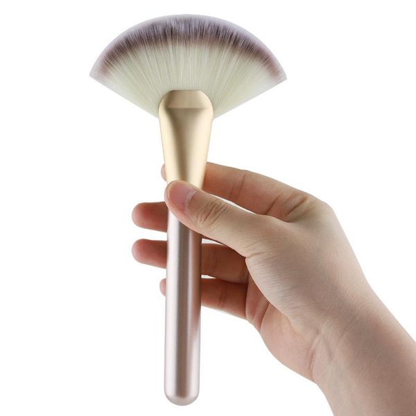makeup brushes professional fan shape highlighter blush brush face foundation concealer make up beauty cosmetic tools drop
makeup brushes professional fan shape highlighter blush brush face foundation concealer make up beauty cosmetic tools drop