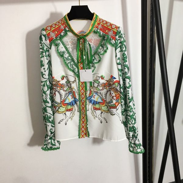 european and american style women's custom white clash-color print stitching lace ear edge bow long-sleeve shirt half skirt suit
european and american style women's custom white clash-color print stitching lace ear edge bow long-sleeve shirt half skirt suit
