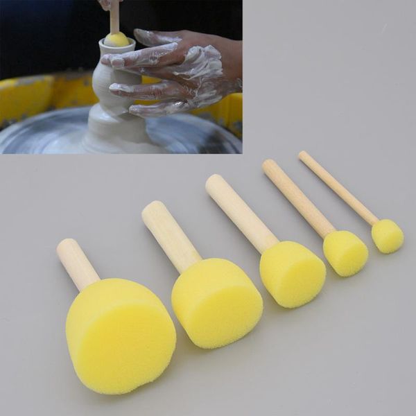 craft tools 5pcs/lot ceramic sponge rod set of water absorbing sculpture bloom diy pottery arts supplies
craft tools 5pcs/lot ceramic sponge rod set of water absorbing sculpture bloom diy pottery arts supplies