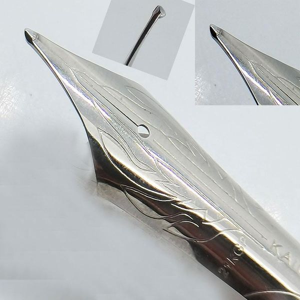 fountain pens 2pcs original kaigelu nibs manual long knife grinding tip compatible with silver jinhao 100, 450, wing sung 699, moonman t1, c
fountain pens 2pcs original kaigelu nibs manual long knife grinding tip compatible with silver jinhao 100, 450, wing sung 699, moonman t1, c