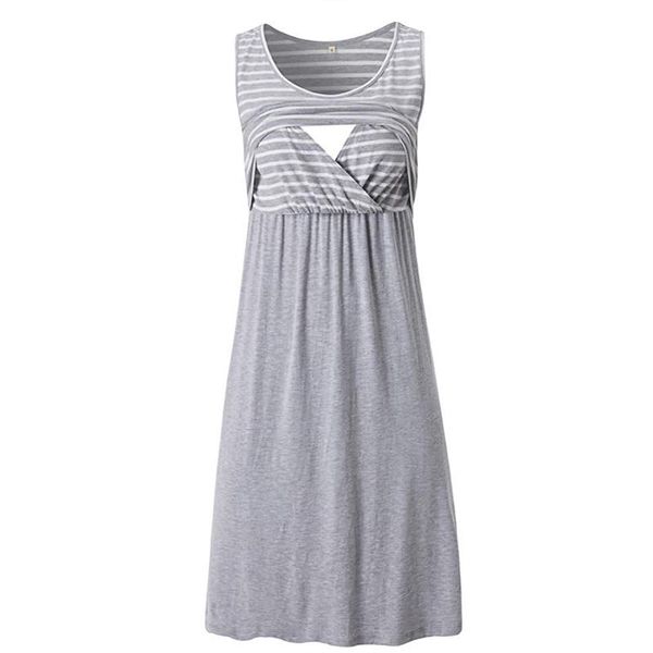 striped nursing clothes for pregnant women maternity dresses breastfeeding pregnancy dress clothing plus size s-xxxl, White
striped nursing clothes for pregnant women maternity dresses breastfeeding pregnancy dress clothing plus size s-xxxl, White