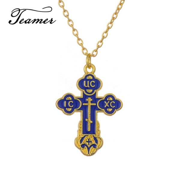 pendant necklaces teamer trendy religious slavic talisman russian orthodox eastern church cross necklace jewelry, Silver
pendant necklaces teamer trendy religious slavic talisman russian orthodox eastern church cross necklace jewelry, Silver