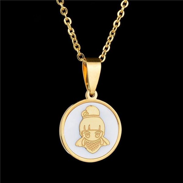 pendant necklaces uage gold boy girl family necklace shell round long chain collar man women fashion jewelry, Silver
pendant necklaces uage gold boy girl family necklace shell round long chain collar man women fashion jewelry, Silver