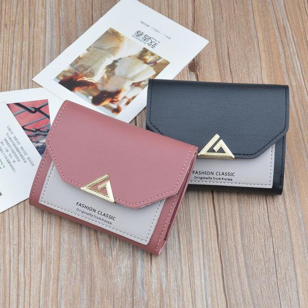 wallets fashion small wallet women's short korean version lovely little fresh student color contrast 30%, Red;black
wallets fashion small wallet women's short korean version lovely little fresh student color contrast 30%, Red;black