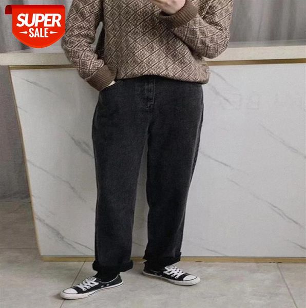 110008 women's straight-leg jeans high-waisted loose black daddy pants drape wide-leg mopping long #ia0q, Black;gray
110008 women's straight-leg jeans high-waisted loose black daddy pants drape wide-leg mopping long #ia0q, Black;gray