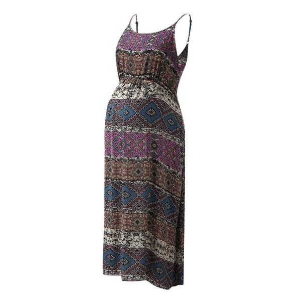 summer maternity dress women's print off shoulder blackless sleeveless long vest pregnancy dresses, White
summer maternity dress women's print off shoulder blackless sleeveless long vest pregnancy dresses, White