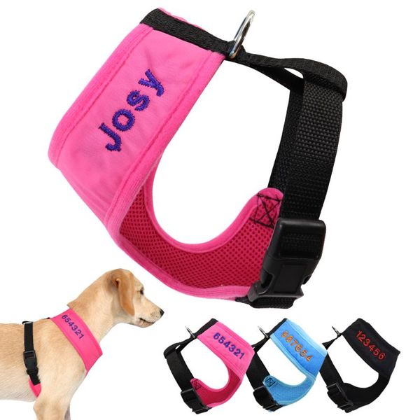 dog collars & leashes nylon personalized harness custom mesh dogs pet vest embroidery adjustable for small medium large chihuahua pug
dog collars & leashes nylon personalized harness custom mesh dogs pet vest embroidery adjustable for small medium large chihuahua pug