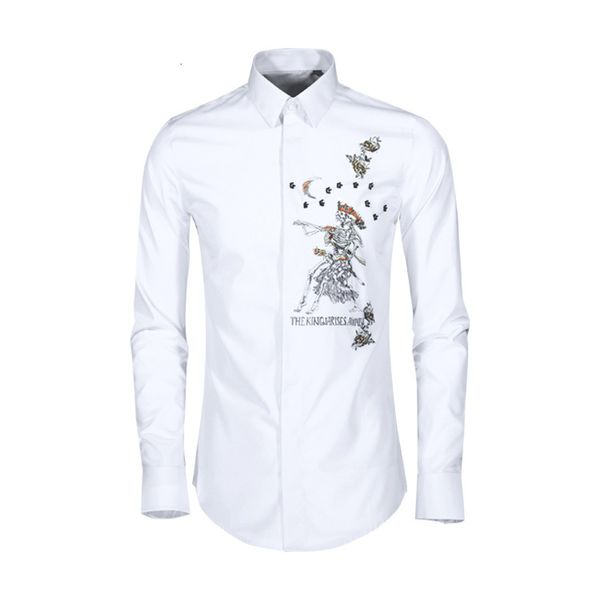 tee shirt shirt brand design shirt men primitive embroidery solid slim camisas casual long sleeve cotton shirts for plus size m-4xl, White;black
tee shirt shirt brand design shirt men primitive embroidery solid slim camisas casual long sleeve cotton shirts for plus size m-4xl, White;black
